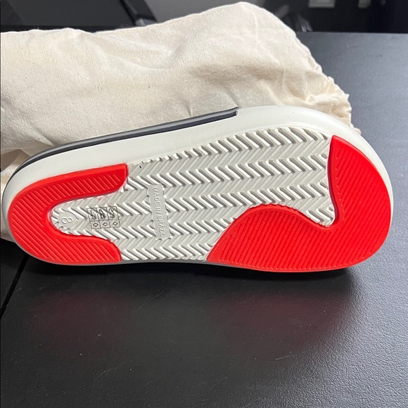 Black and White Women's Sandals - Picture 2 of 2